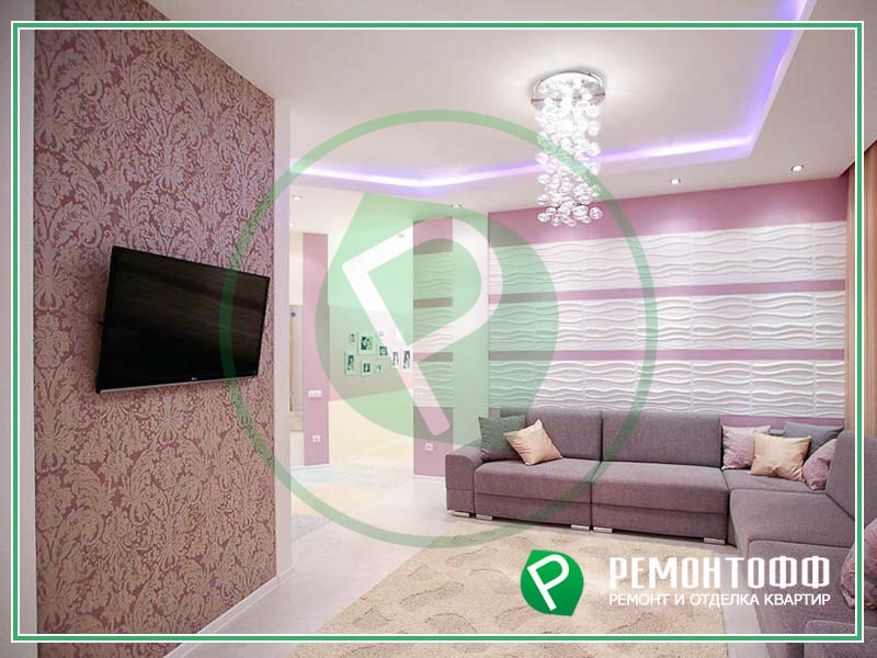 Ремонт квартиры под ключ 98м2